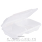 Preview: WE*TURN Menüschale GN 1/4 Food Box 2-Fächer, weiß